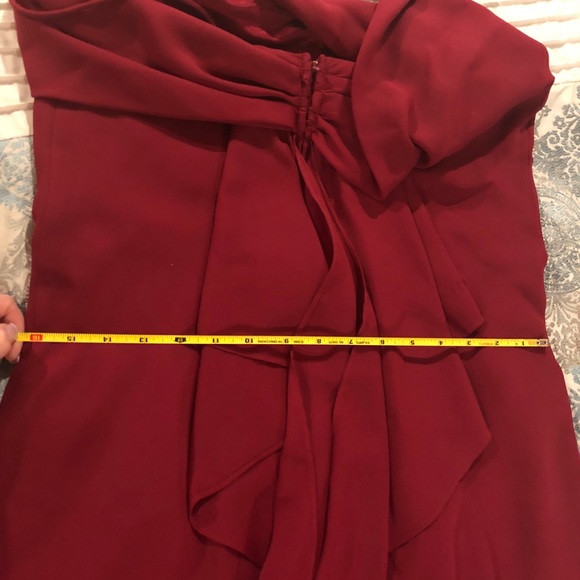 Burgundy Formal Gown - Picture 7 of 8